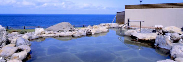 【積丹町】岬の湯しゃこたん 露天風呂からの景色は最高です。